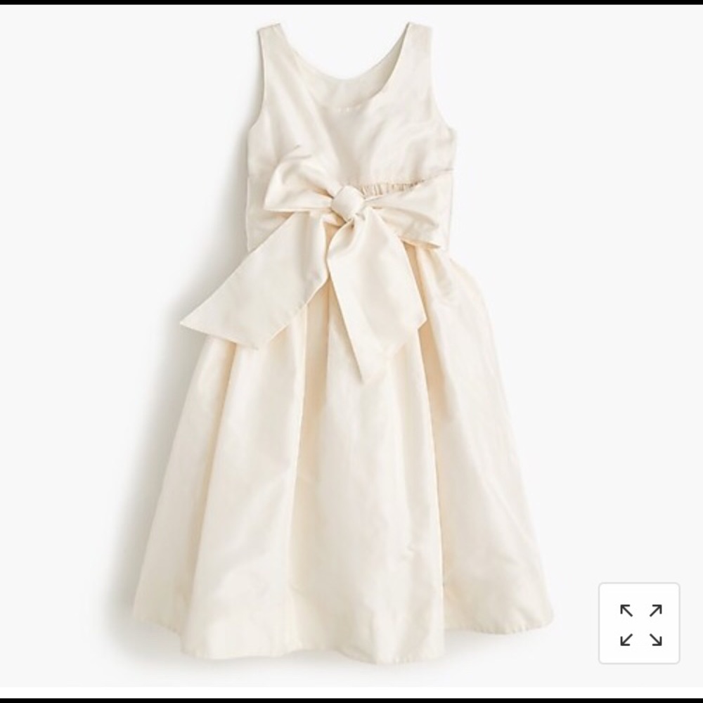 Girls’ Silk Taffeta Dress (Size 14) - Picture 5 of 5